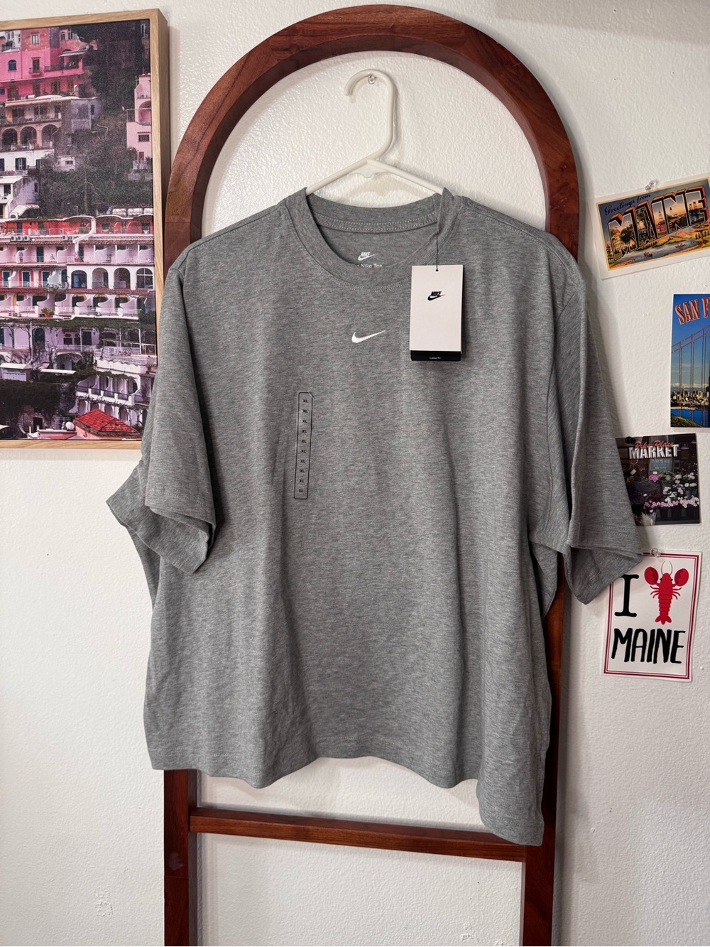 Nike Women’s Boxy Loose Fit Crop Tee Shirt